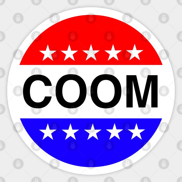 Vote coom Sticker by sketchfiles